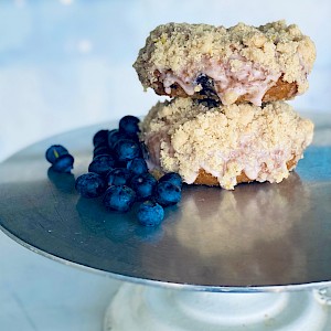 Vegan Blueberry Cake Image