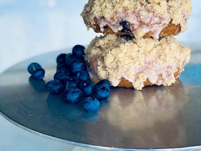 Vegan Blueberry Lemon